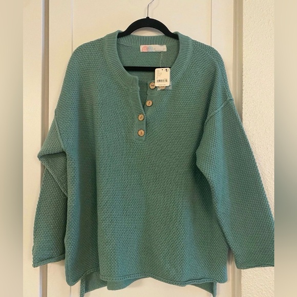 FREE PEOPLE Beach | Hailee Sweater Size Small NEW with Tags100% Cotton - Picture 1 of 2